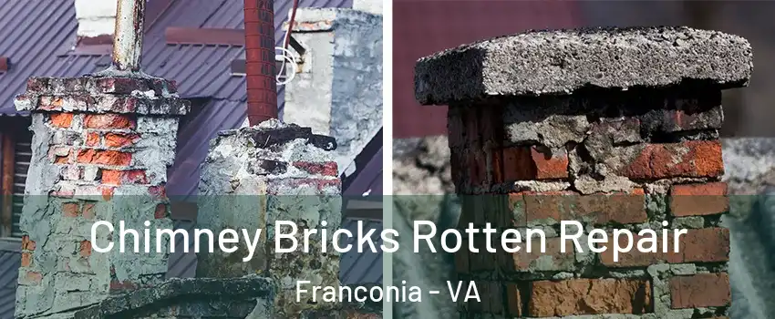  Chimney Bricks Rotten Repair Franconia - VA
