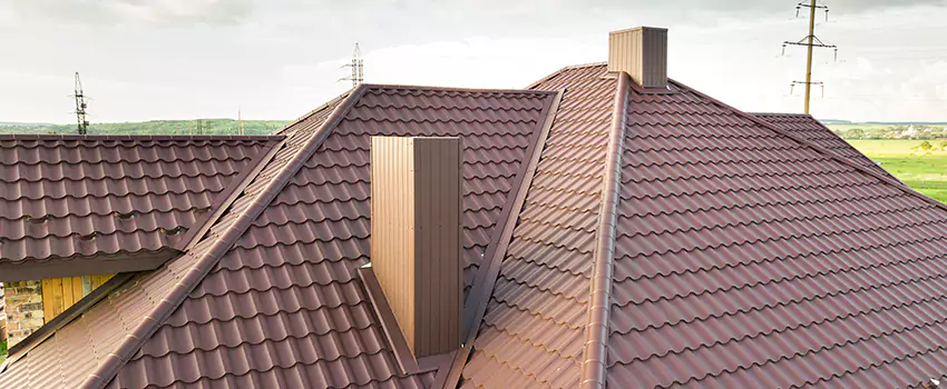 Residential Chimney Flashing Restoration in Franconia, VA