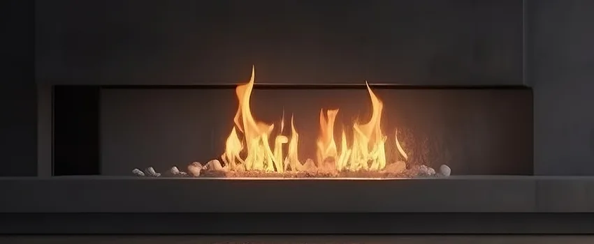 B-Vent Gas Fireplace Installation in Franconia, VA