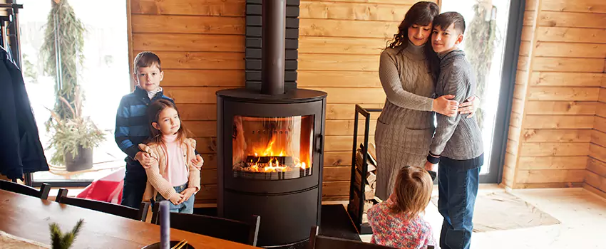 Morso Cast Iron Fireplace Insert Installation in Franconia, Virginia