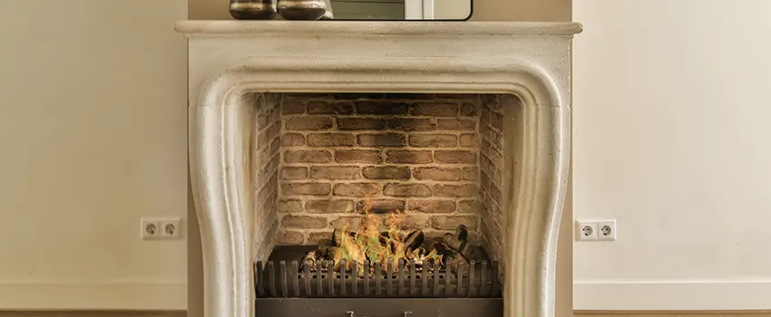 Vintage-style Fireplace Redesign in Franconia, Virginia