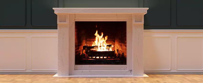 Open Flame Wood-Burning Fireplace Installation Services in Franconia, Virginia