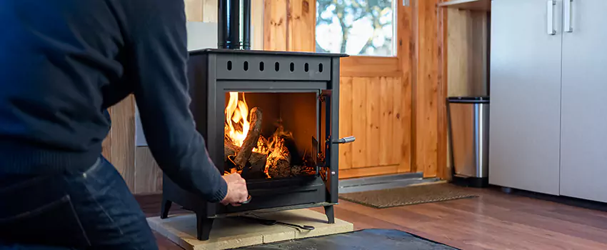Open Hearth Wood Fireplace Installation in Franconia, VA