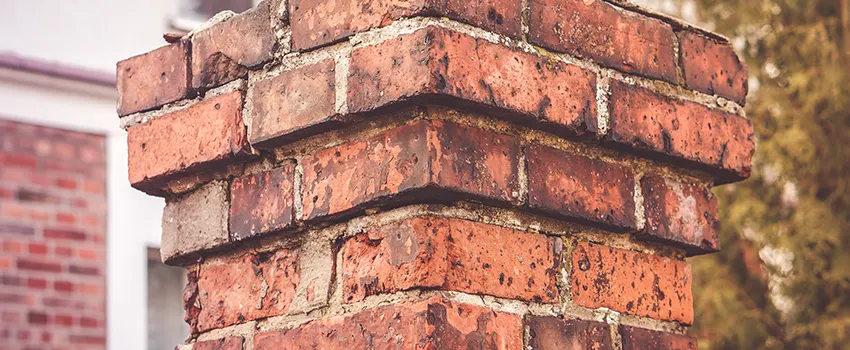 Cracked Chimney Bricks Repair Cost in Franconia, Virginia