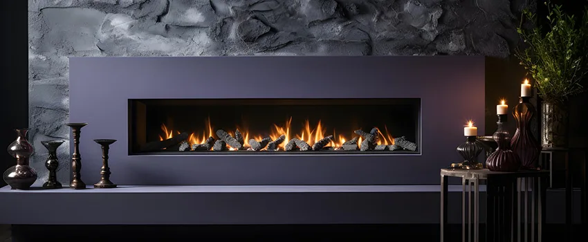 Ember Bed for Ventless Gas Fireplace in Franconia, VA